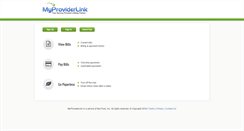 Desktop Screenshot of myproviderlink.com