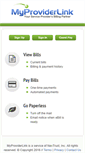 Mobile Screenshot of myproviderlink.com